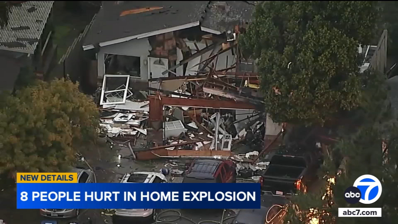 Chino Hills house explosion injures at least 8, including children