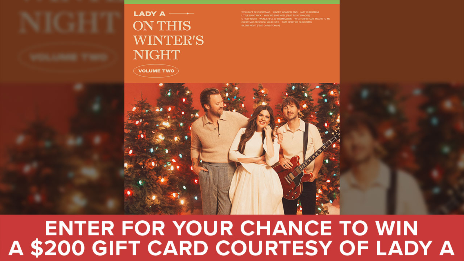Celebrate Lady A's new album with a holiday season giveaway!