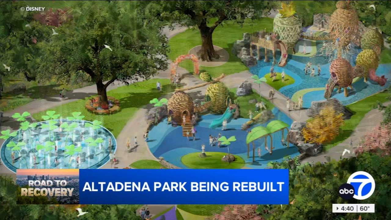 Disney Imagineers to help rebuild Altadena park destroyed by Eaton Fire