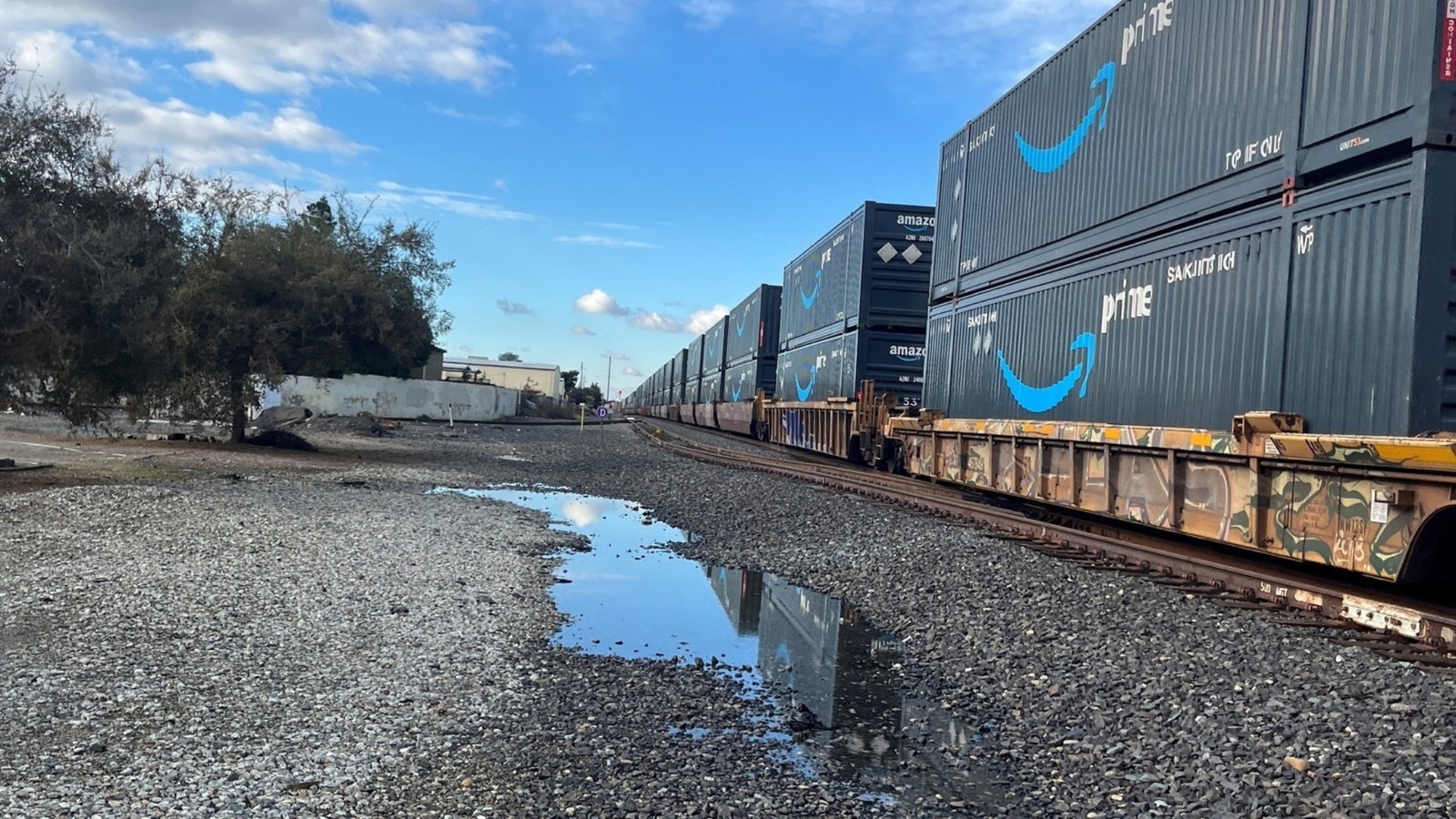 Man killed after being hit by a train in Madera, police say