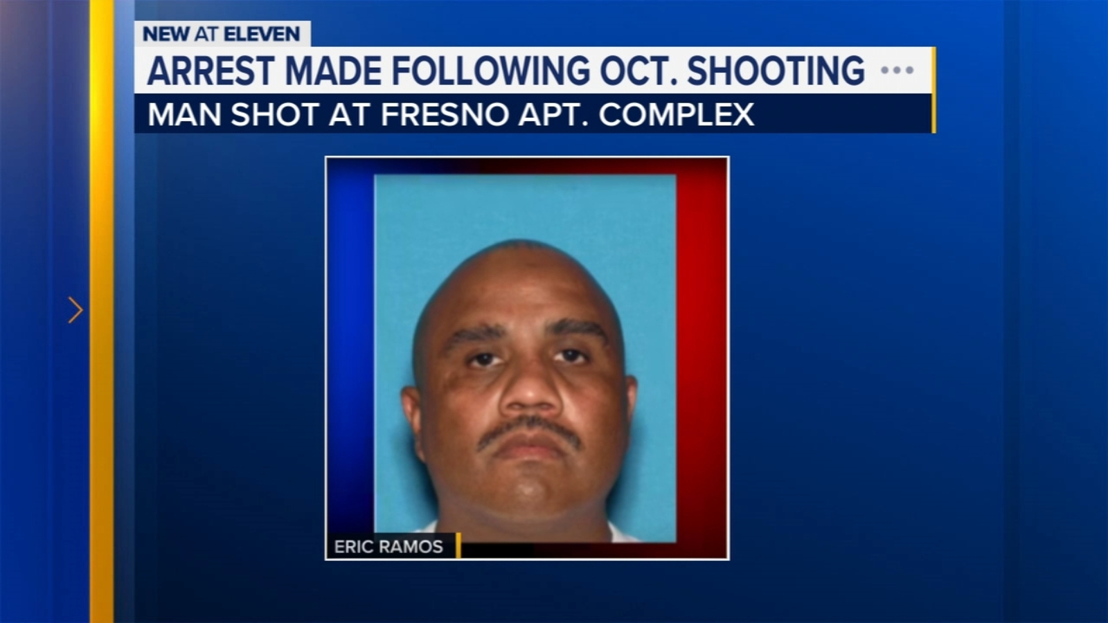 Suspect arrested in connection to an apartment shooting in West Fresno