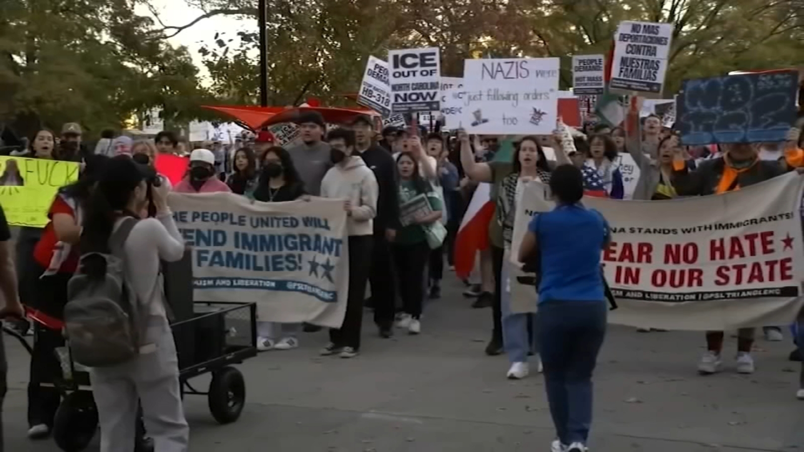 Immigration agents shift focus back to Charlotte after sparking fear, protests in Triangle