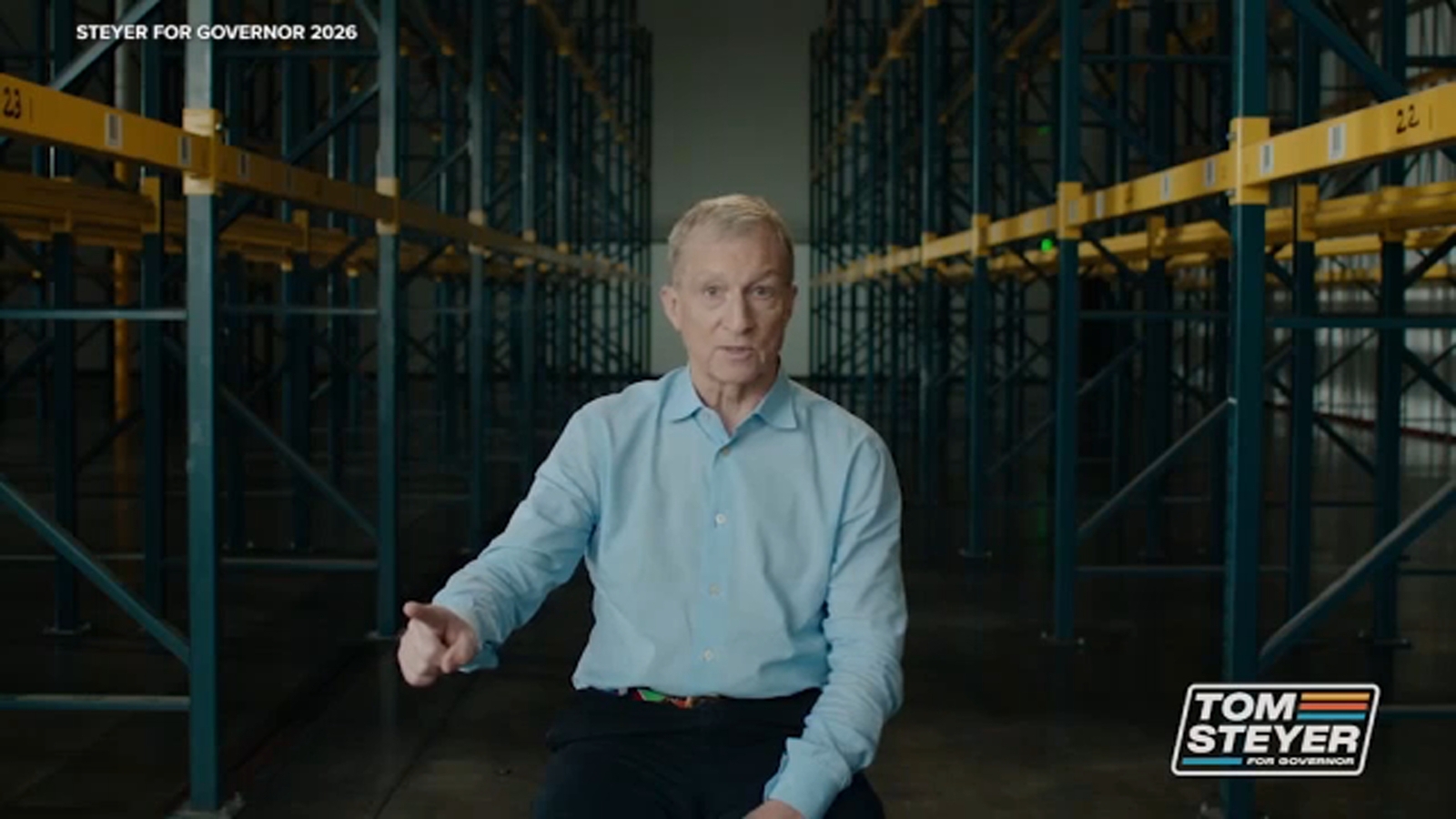 Businessman Tom Steyer joins race for governor of California
      