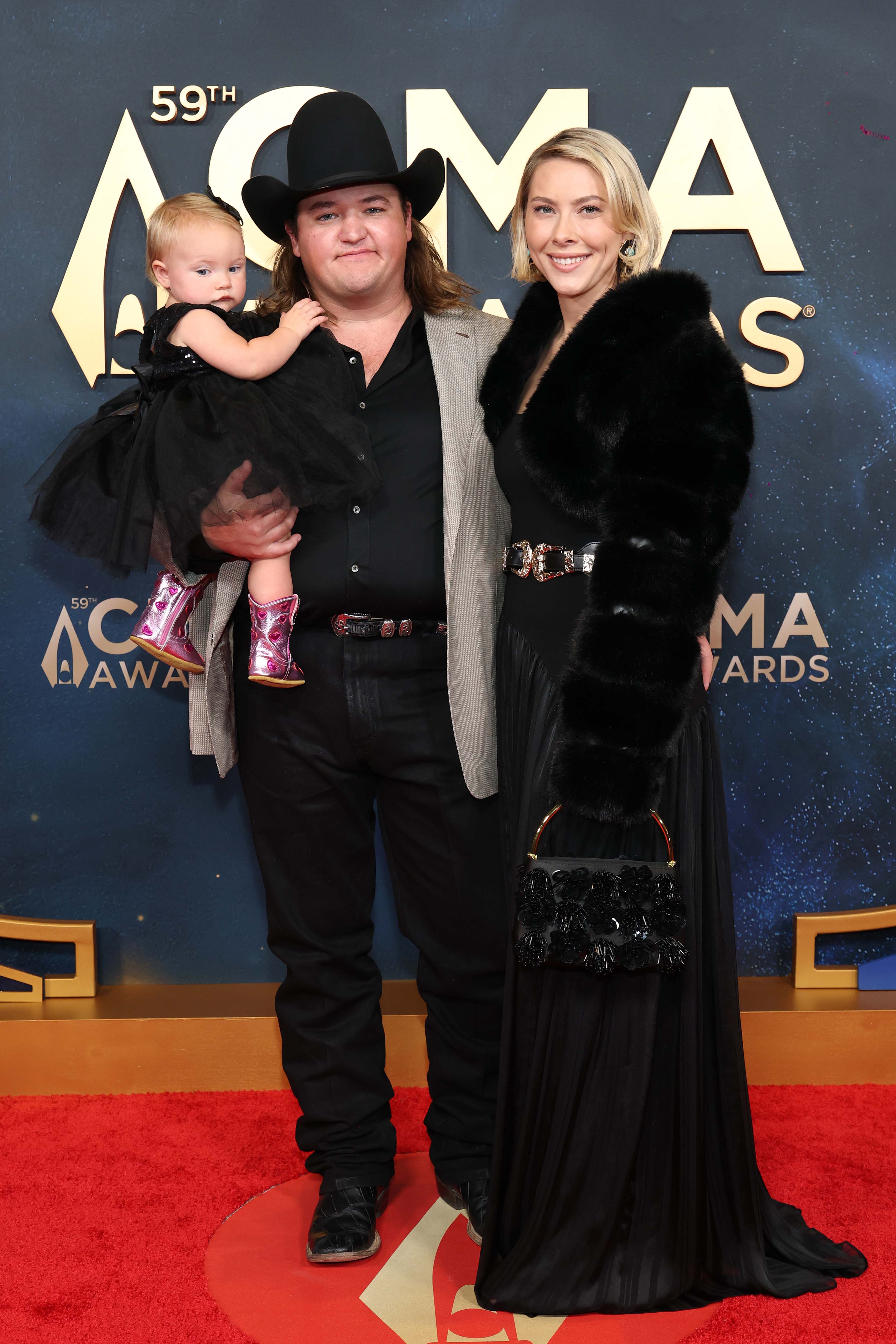 Jake Worthington and Sophie Worthington attend the 59th Annual Country Music Association Awards at Music City Center on November 19, 2025 in Nashville, Tennessee.