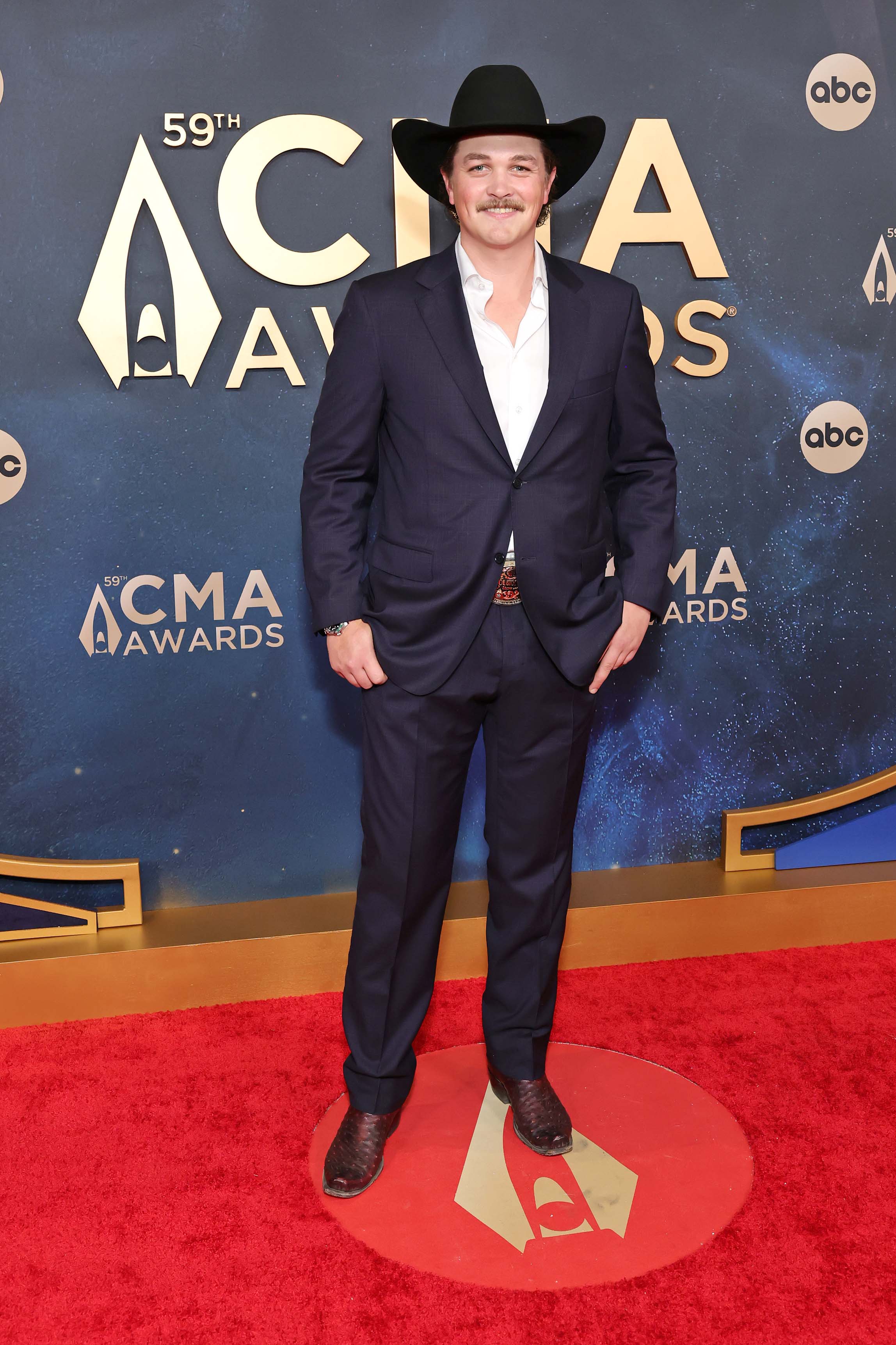 Zach Top attends the 59th Annual CMA Awards at Music City Center on November 19, 2025 in Nashville, Tennessee.