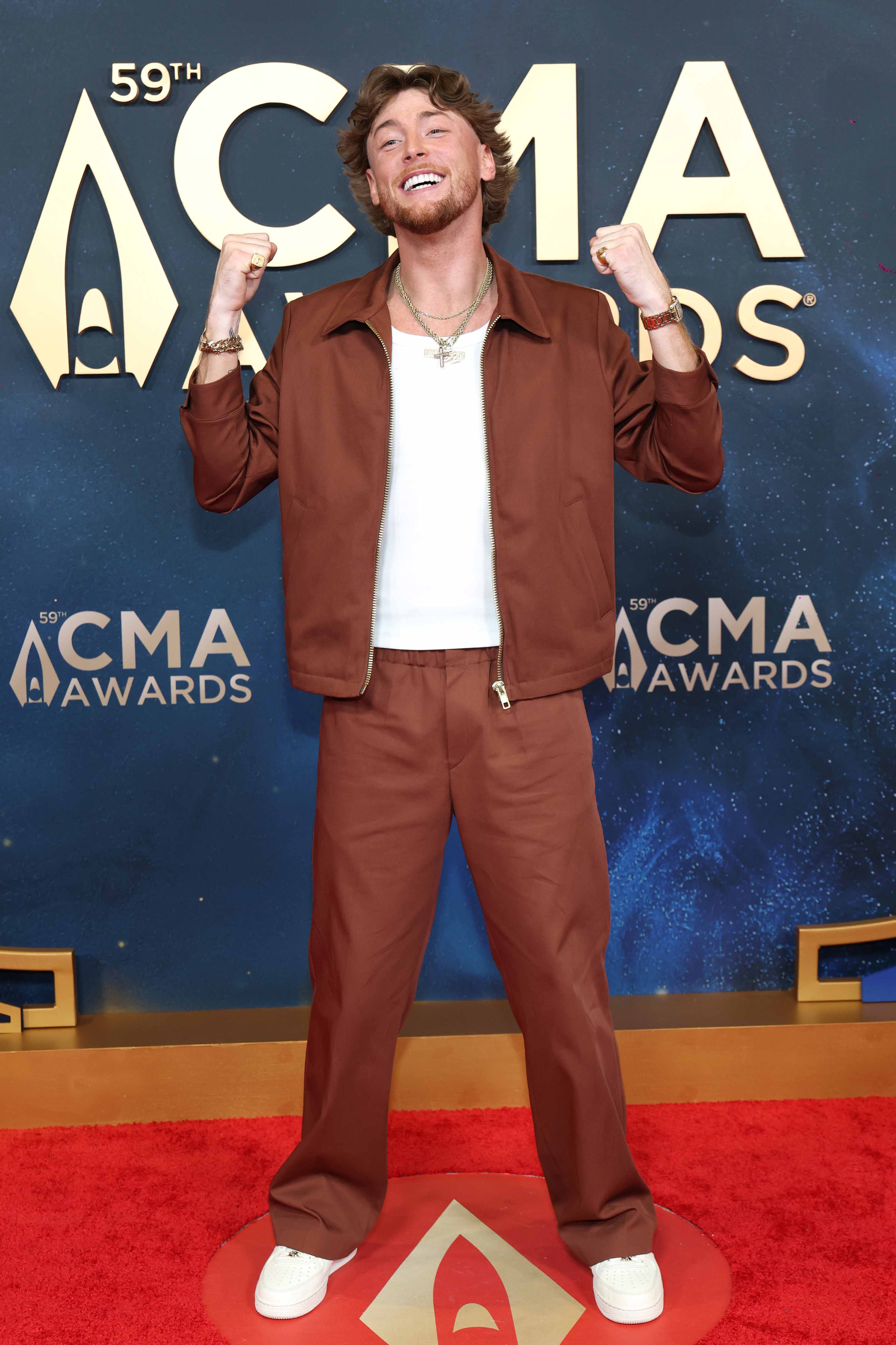 Bailey Zimmerman attends the 59th Annual Country Music Association Awards at Music City Center on November 19, 2025 in Nashville, Tennessee.