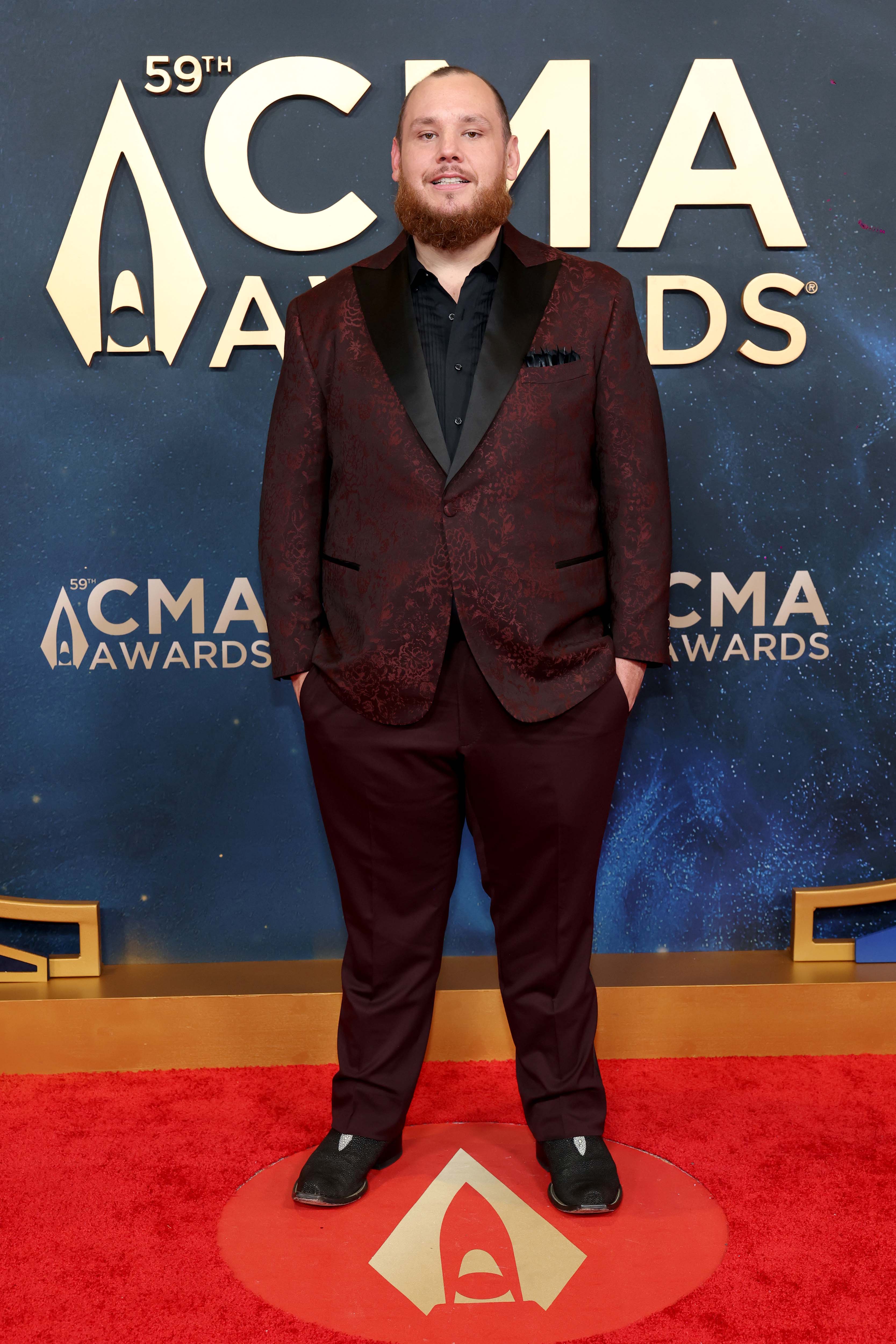 Luke Combs attend the 59th Annual Country Music Association Awards at Music City Center on November 19, 2025 in Nashville, Tennessee.