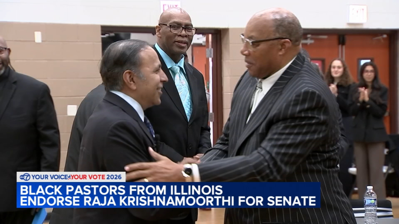Black pastors from Illinois endorse Krishnamoorthi in US Senate race