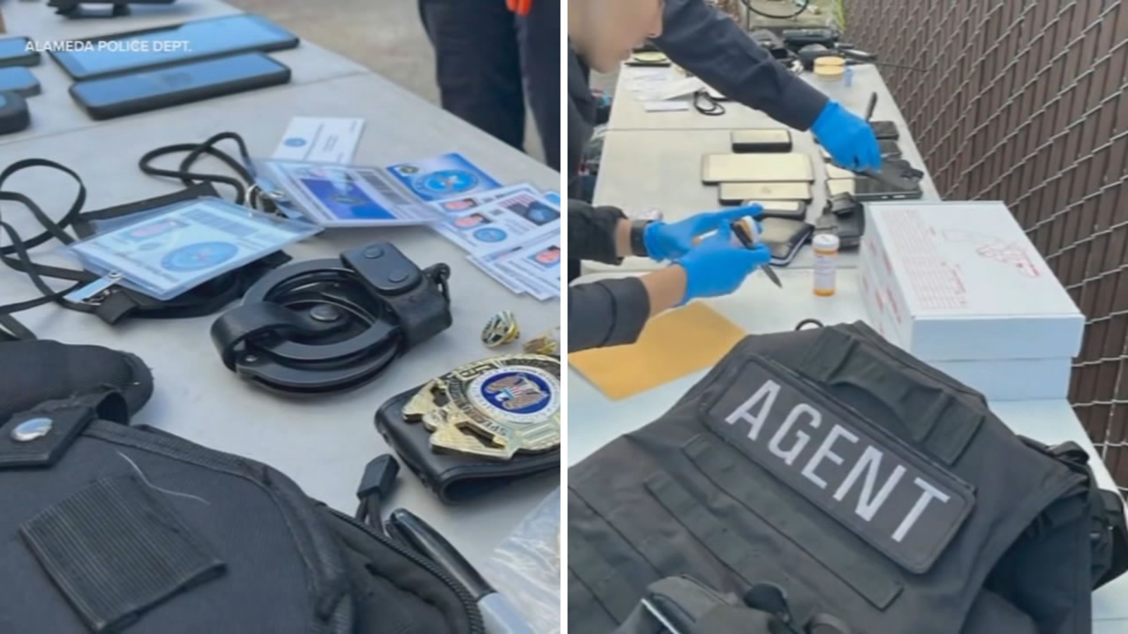 Fake federal agent investigation underway after counterfeit gear recovered by Bay Area police