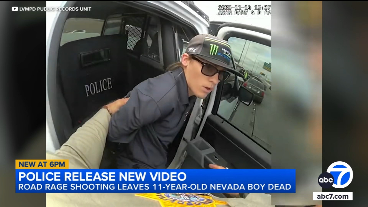 Bodycam shows aftermath of road rage shooting that left boy dead