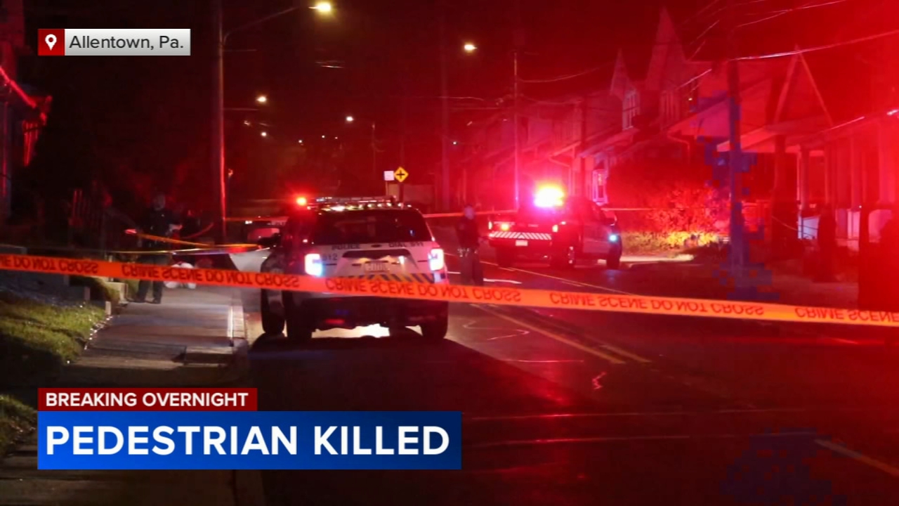 Pedestrian struck and killed in Allentown