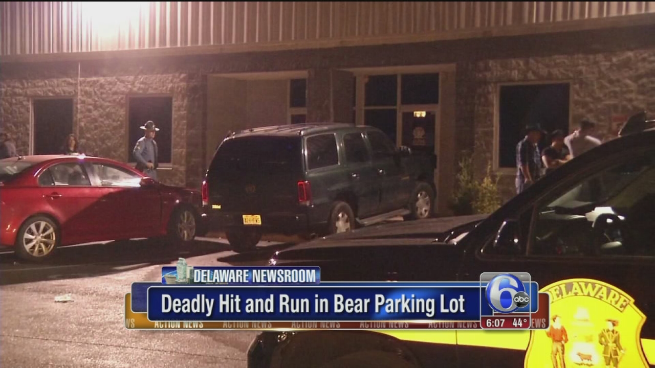 Man hit by SUV outside Del. restaurant dies