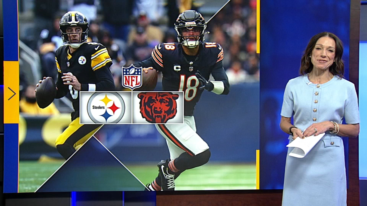 Bears beat Steelers 31-28 with nemesis Aaron Rodgers sidelined
