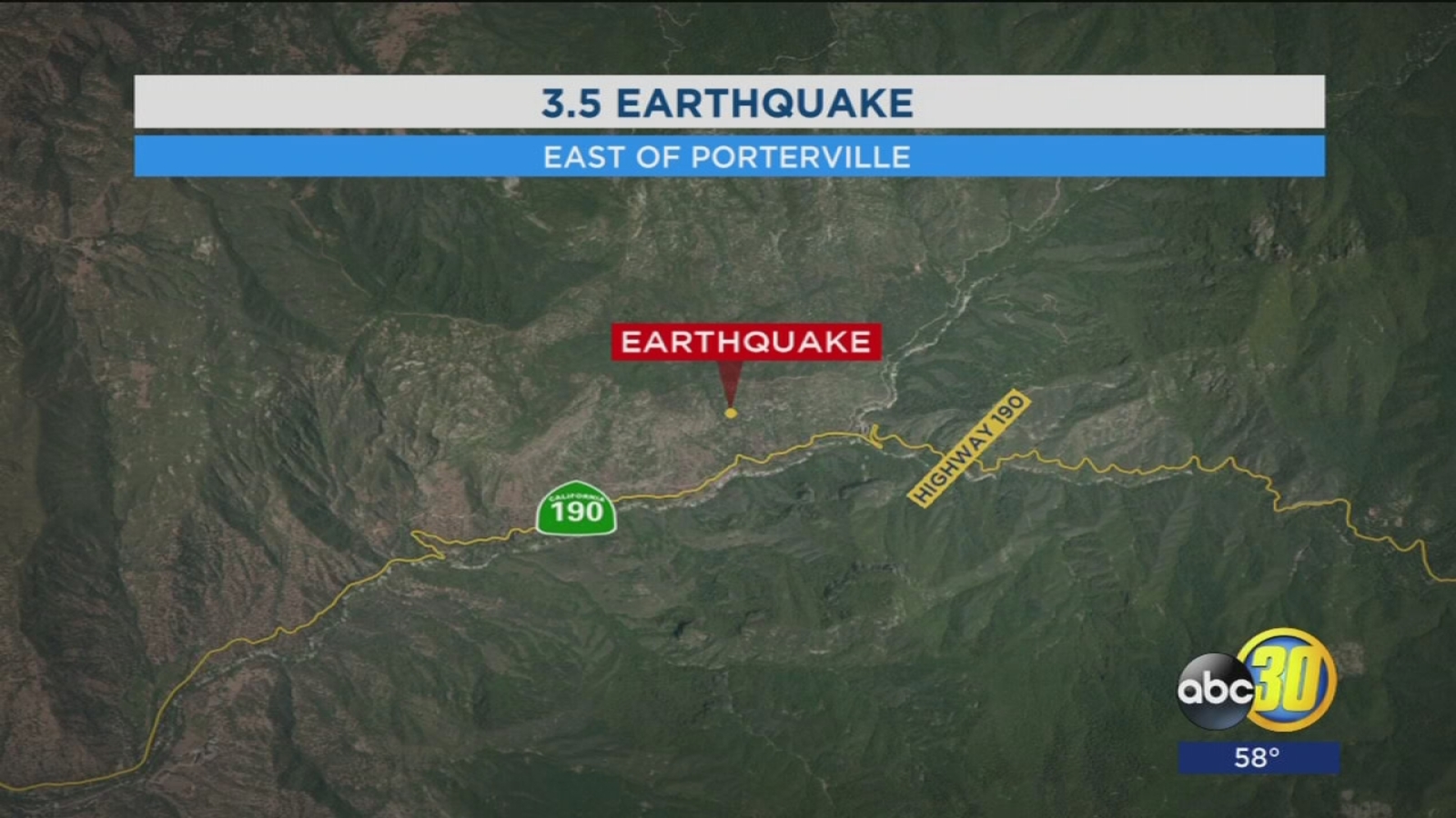 California earthquake visalia
