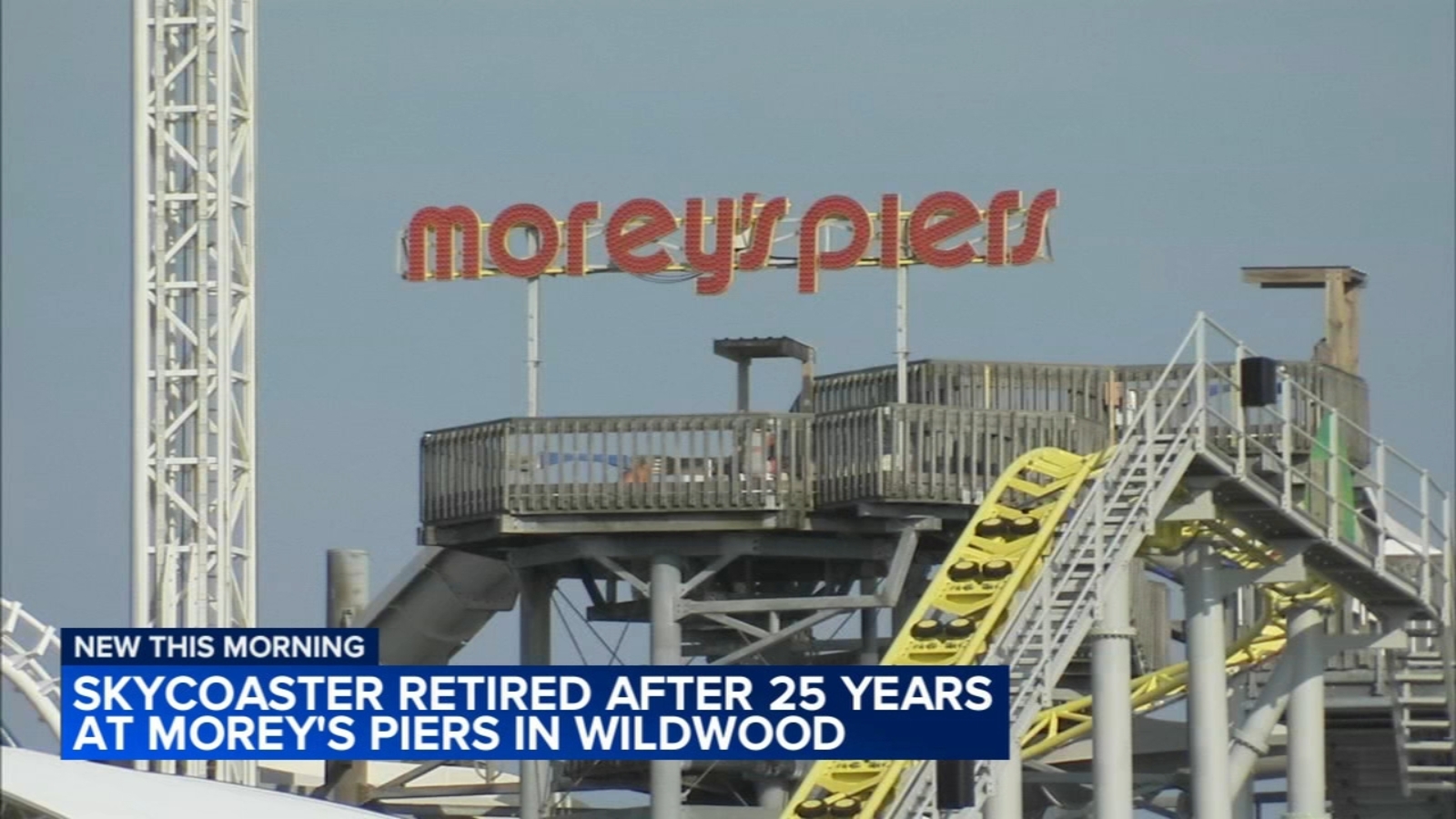 Morey's Piers in Wildwood retires iconic SkyCoaster after 25 years
      