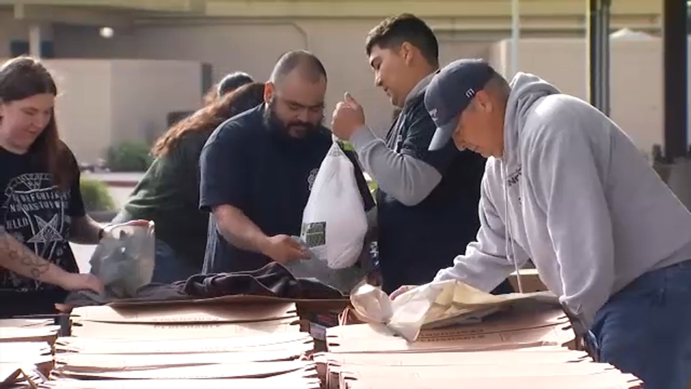Community members throughout Central CA give back to those in need