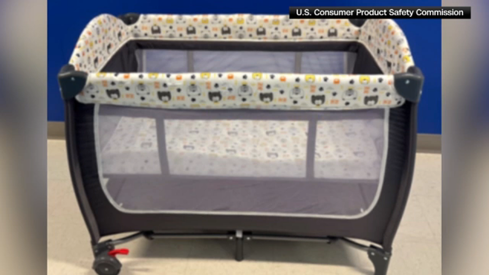 Baby play yards sold on Amazon recalled due to risk of serious injury