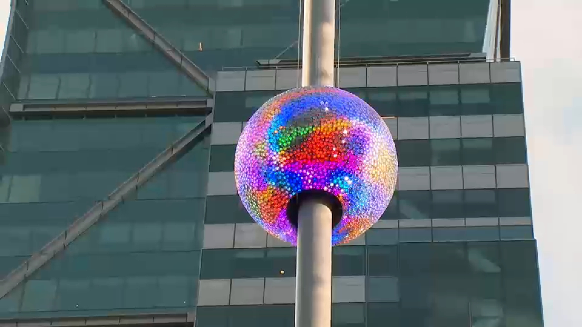 Get a 1st look at the new Times Square Ball that will drop on New Year's Eve  - ABC30 Fresno, image size:1920x1080