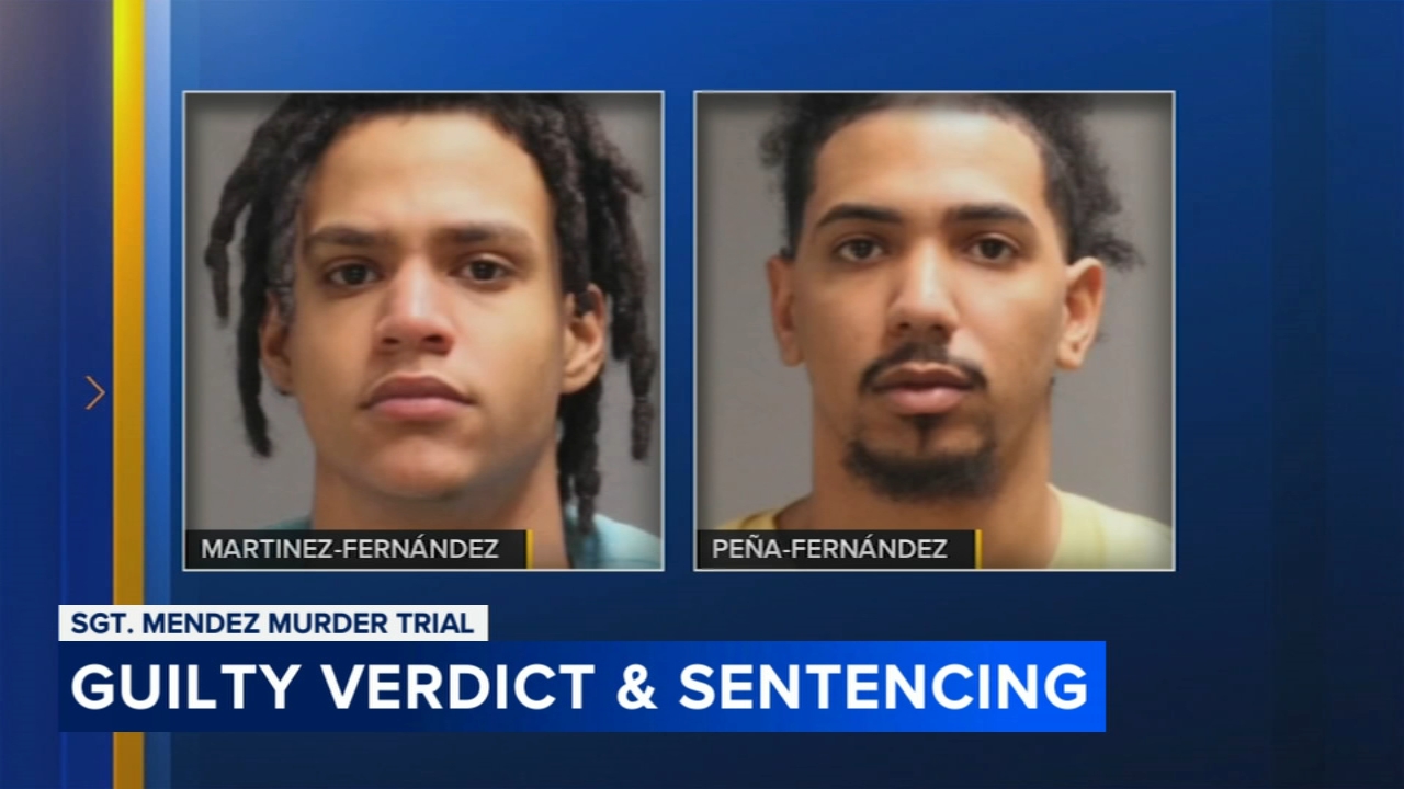 2 men found guilty in murder trial of Philadelphia police sergeant