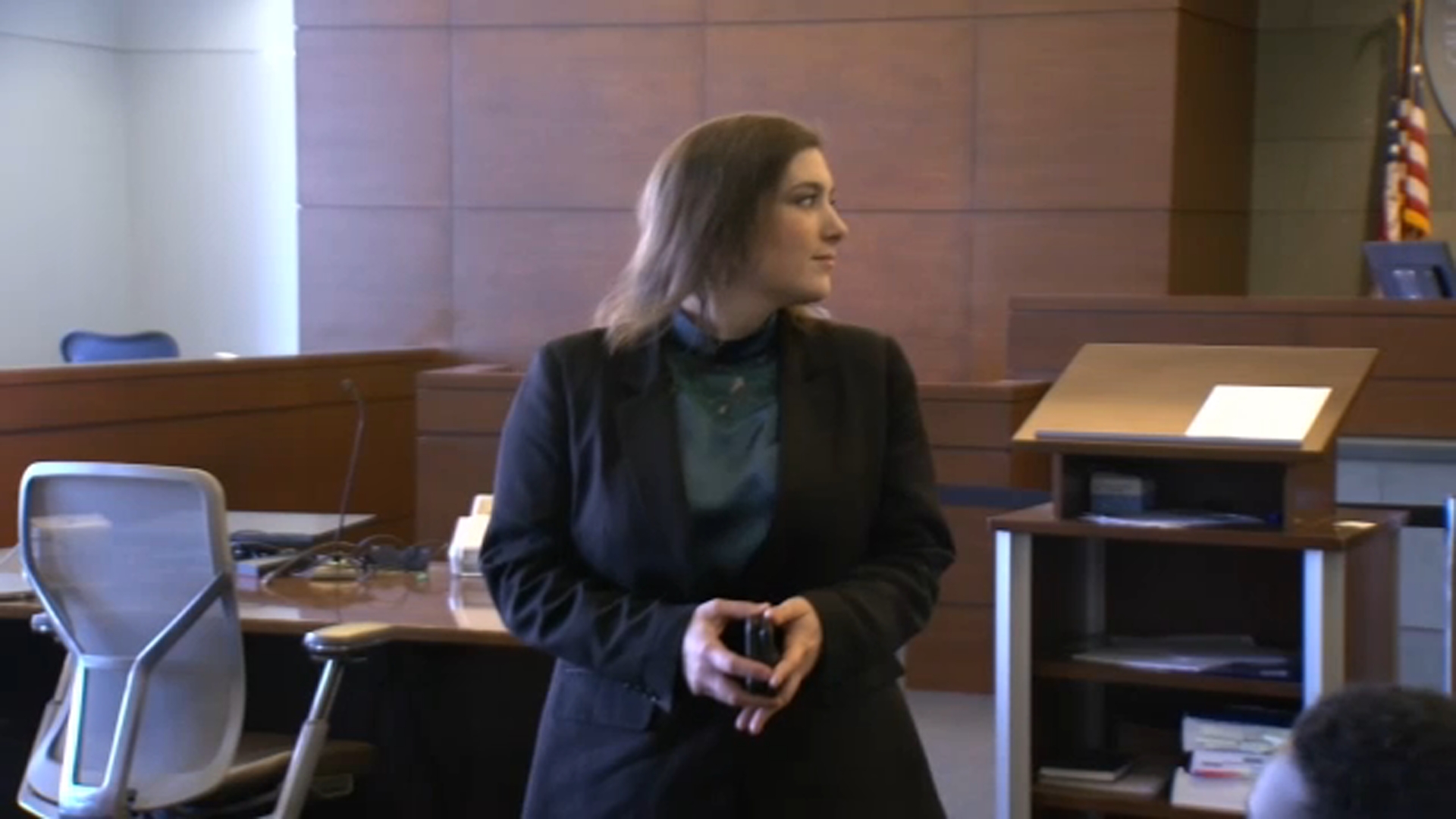 CJF American president back in court, makes no comments