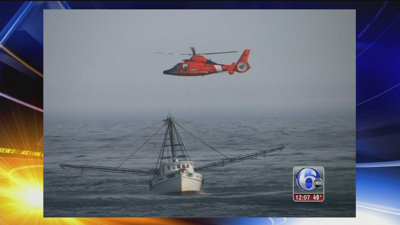 Atlantic City Coast Guard crew rescues boat captain
