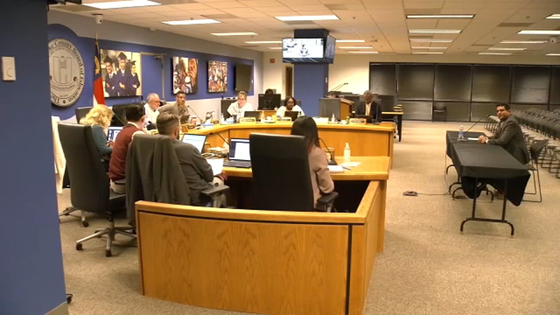 Wake County School Board interviews candidates for vacant seat