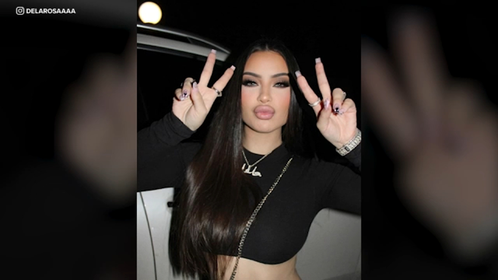 DELAROSA killed: 3 charged with murder in shooting of Latin singer Maria de la Rosa in Northridge, LA County DA says - ABC7 Los Angeles image