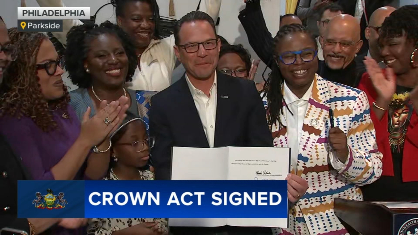 Pennsylvania adopts CROWN Act, preventing discrimination based on a person's hair