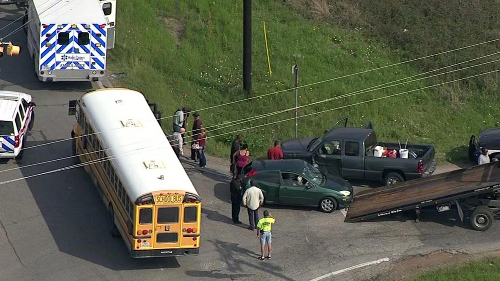 Waller ISD school bus involved in accident in Prairie View - ABC13 Houston