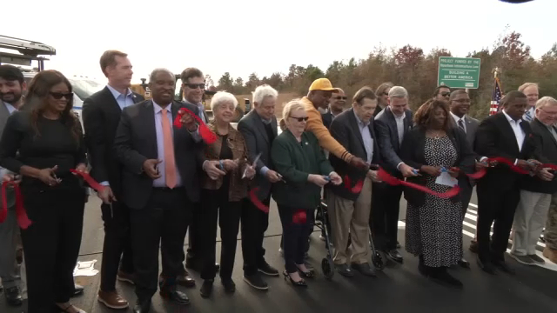 A ribbon-cutting was held Tuesday morning to celebrate the opening of a project that began in 1999.