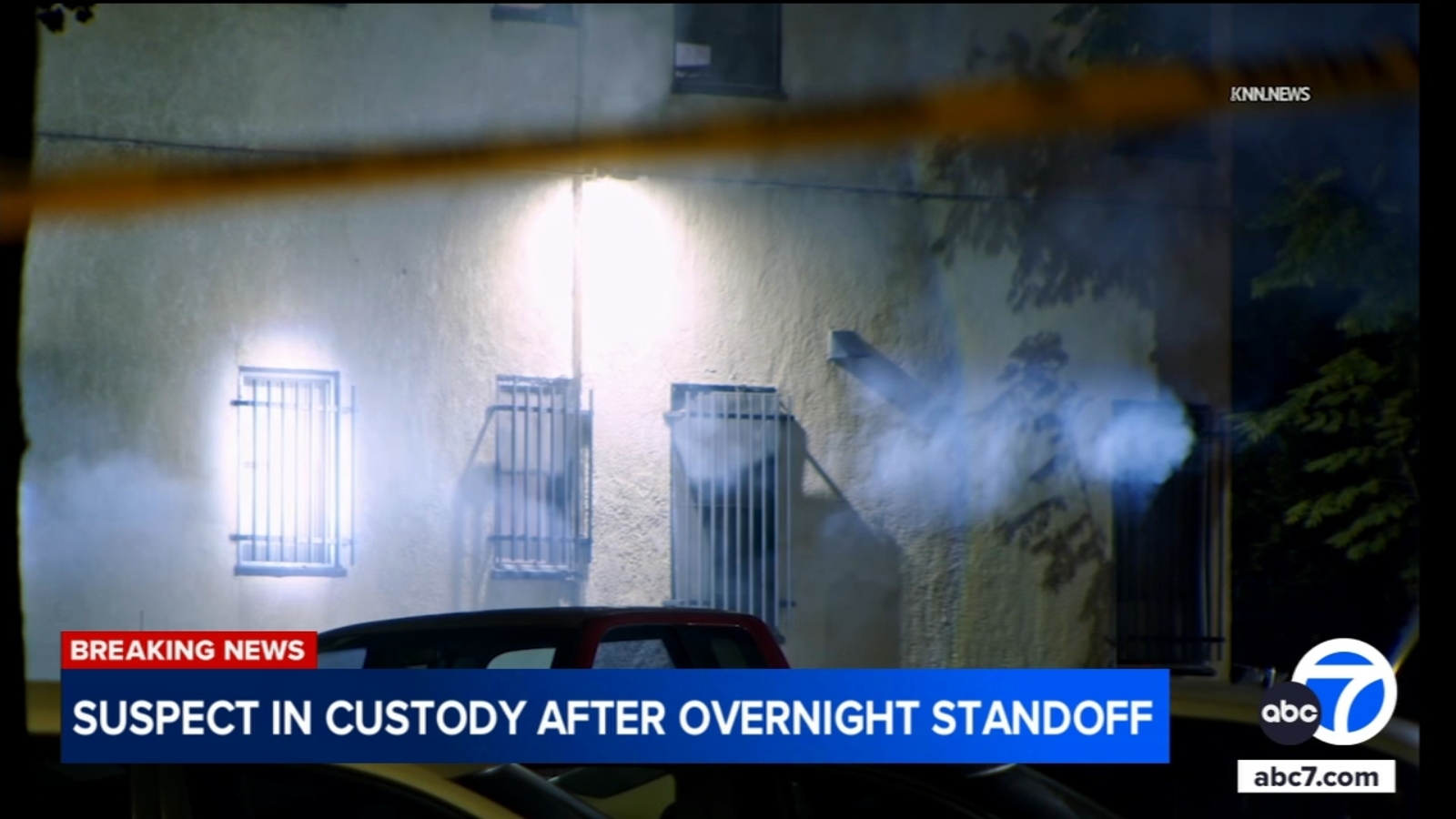 Domestic violence suspect in custody after standoff at Long Beach ...