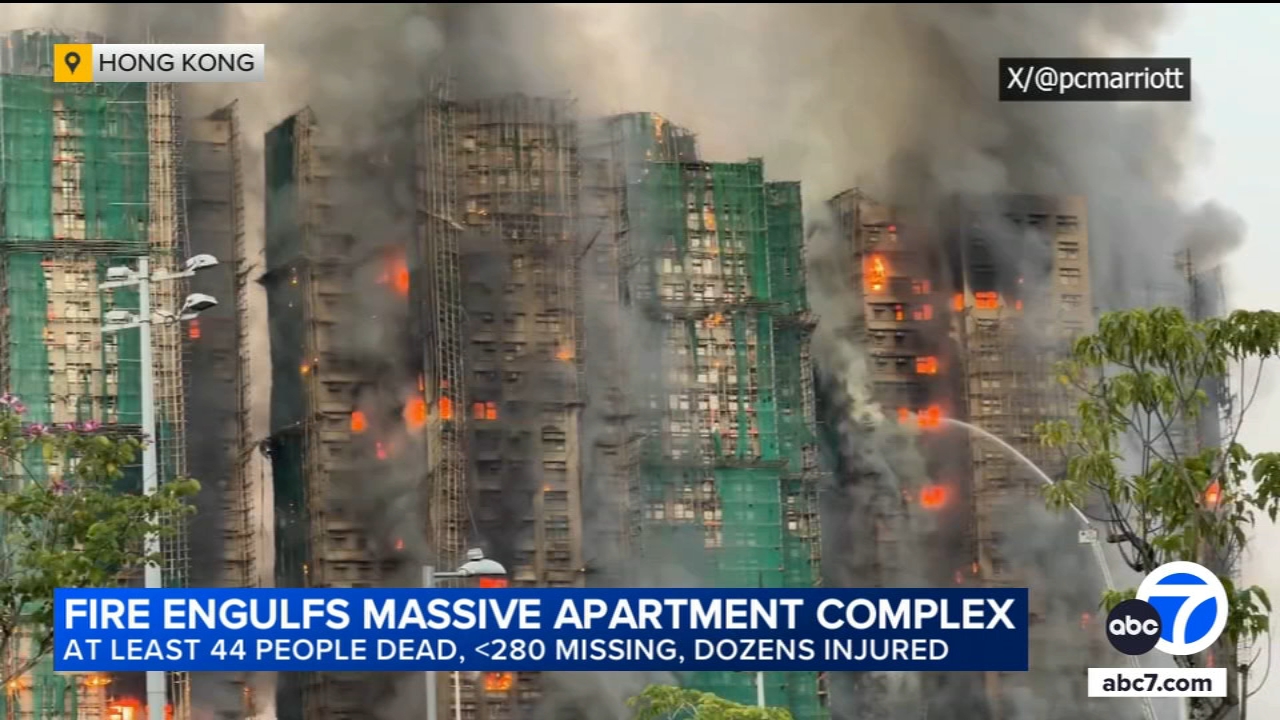 Hong Kong apartment fire update: 40 killed, 3 arrested
