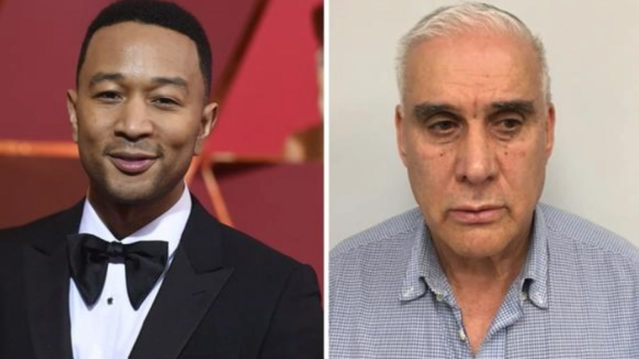 Man faces charges for allegedly stealing John Legend's luggage.