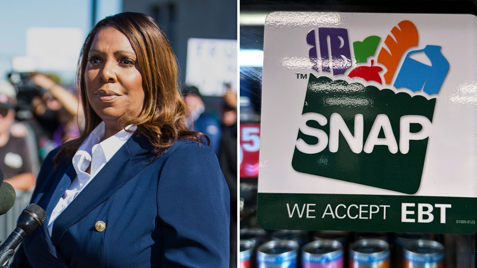 Letitia James leads suit against Trump admin. over blocking SNAP benefits to some legal immigrants