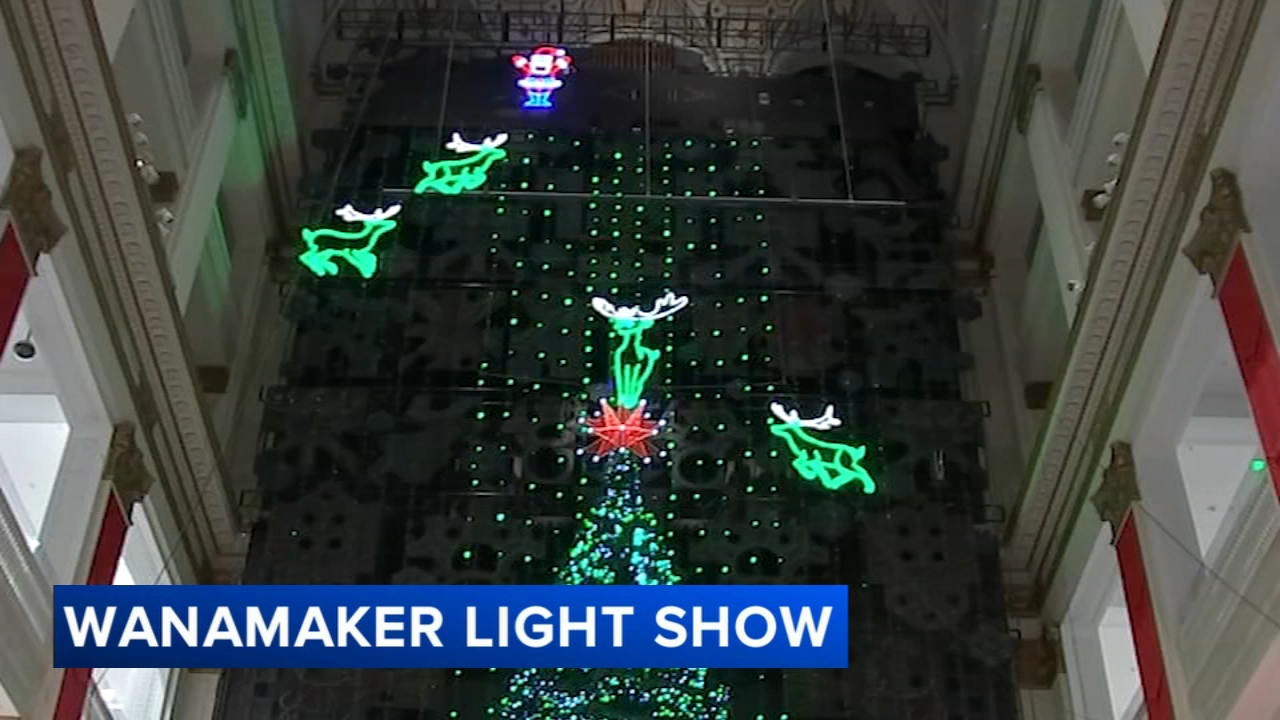 Wanamaker Light Show returns after year of uncertainty