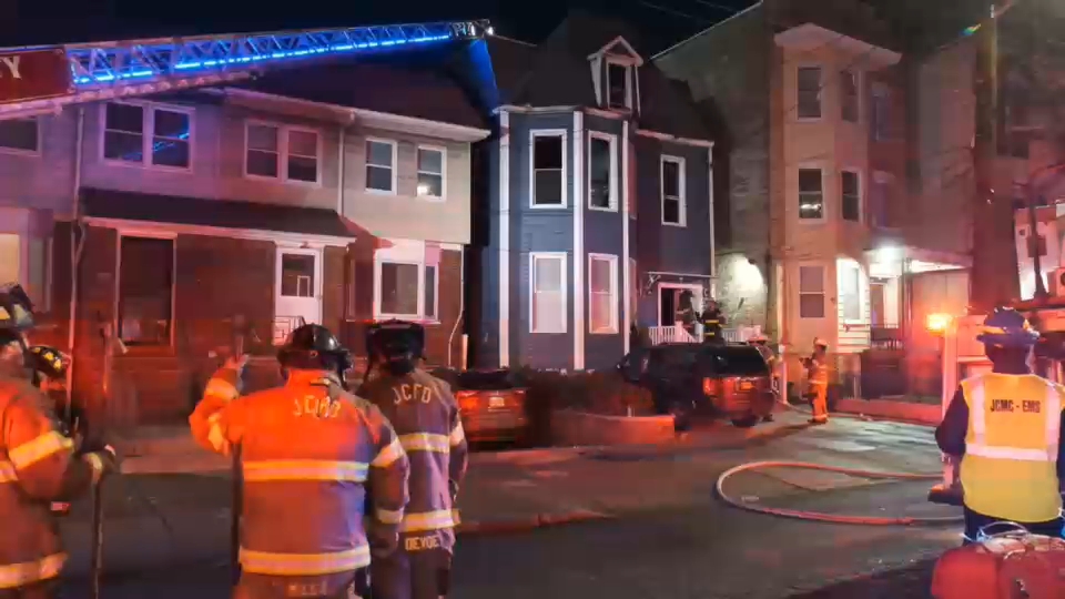 12 people displaced after fire rips through home in NJ