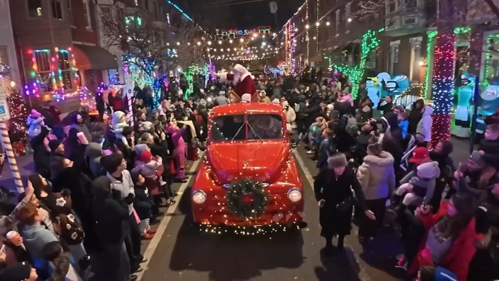 'Miracle on South 13th Street' lights up Philadelphia for the holiday season
