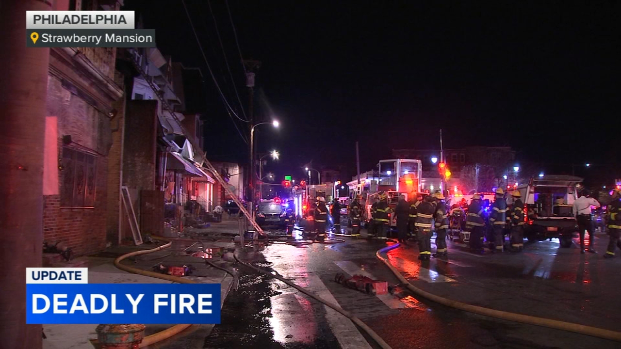 Man found dead after flames tear through Strawberry Mansion home