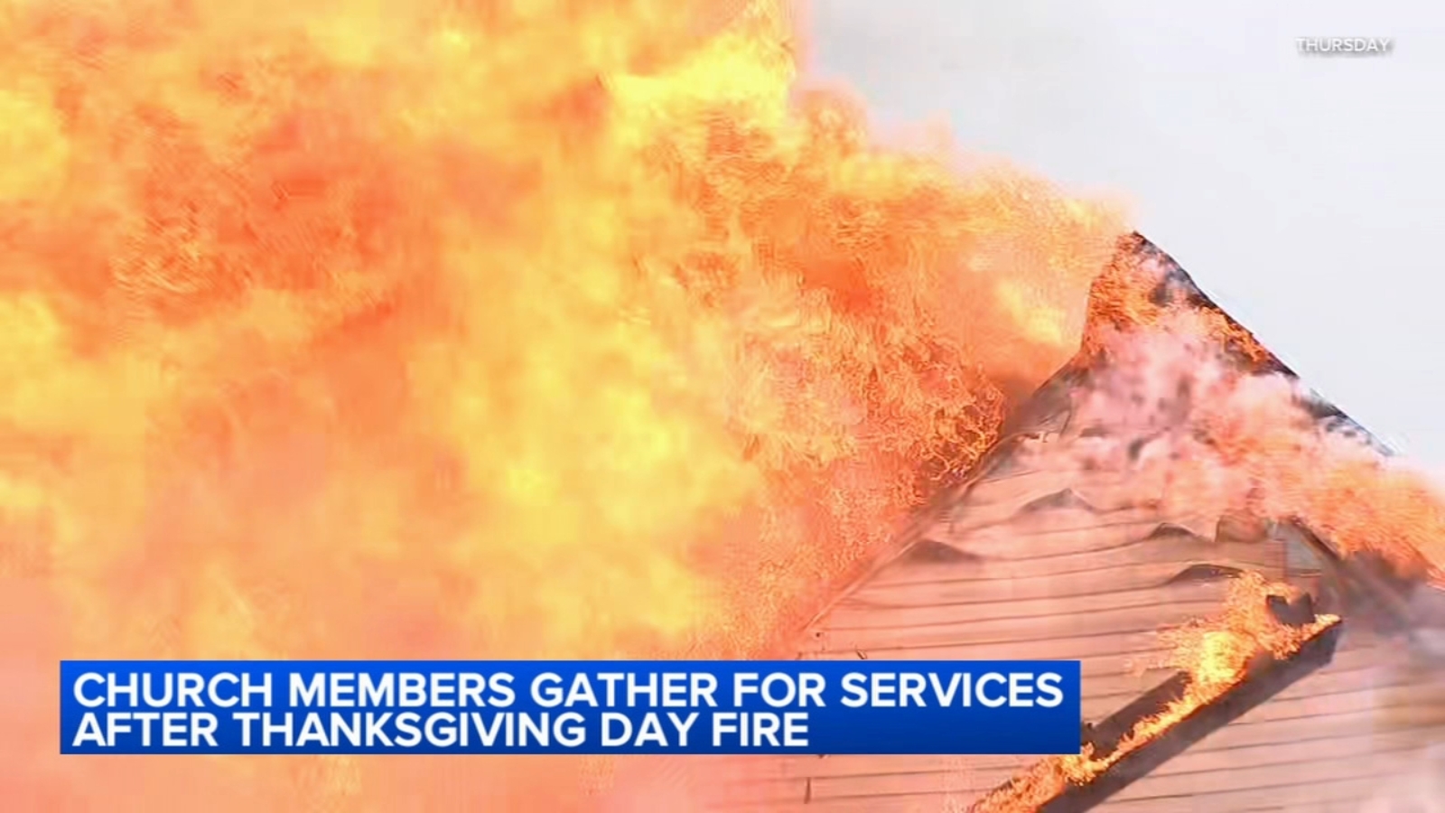 Church members gather for services after massive Thanksgiving Day fire in Englewood