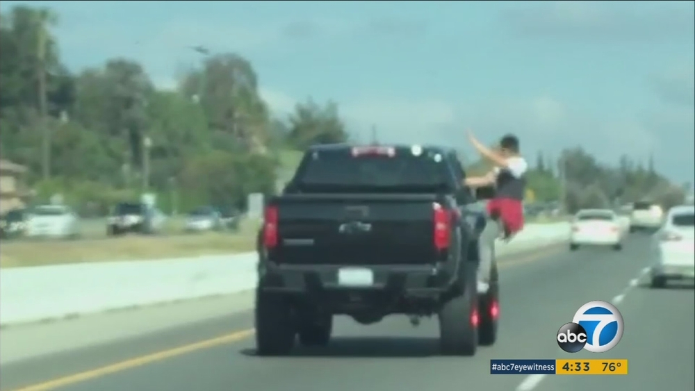 Corona car-surfing stunt could land man in hot water