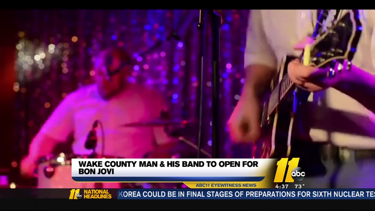 Wake County dad to open for Bon Jovi