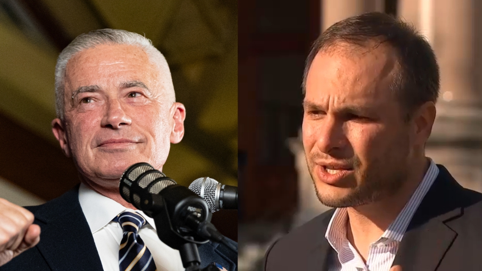 Former Governor McGreevey, Solomon battle in runoff election for Jersey City mayor