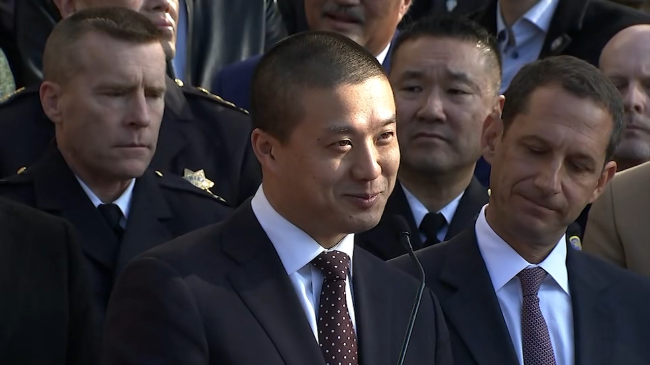 Alan Wong sworn in as new SF Sunset District Supervisor