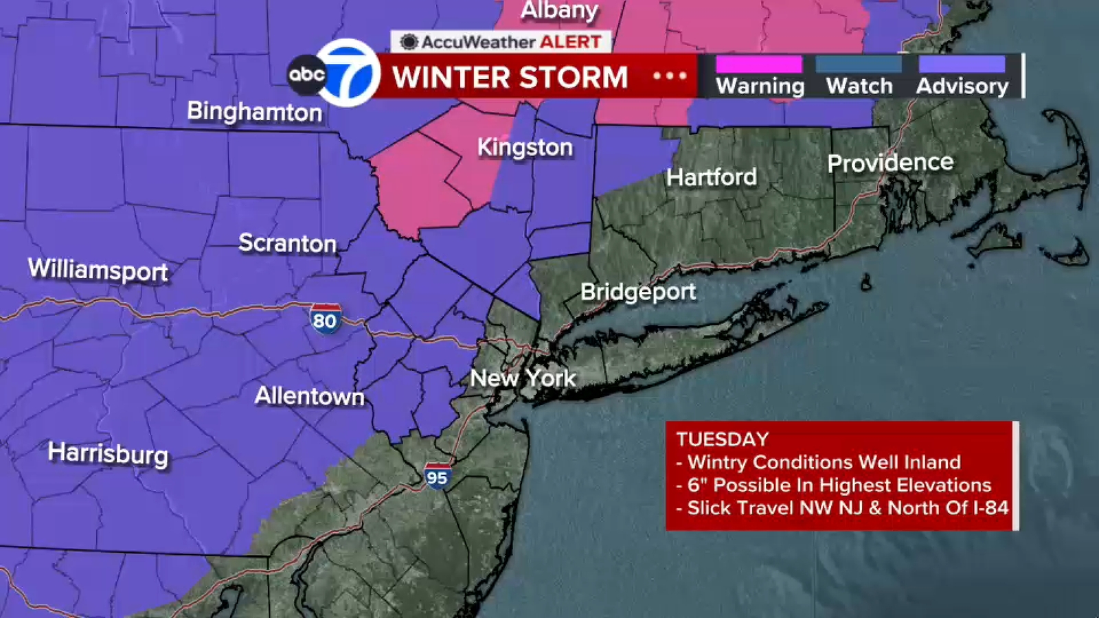 Winter weather: New Jersey declares state of emergency for 5 counties