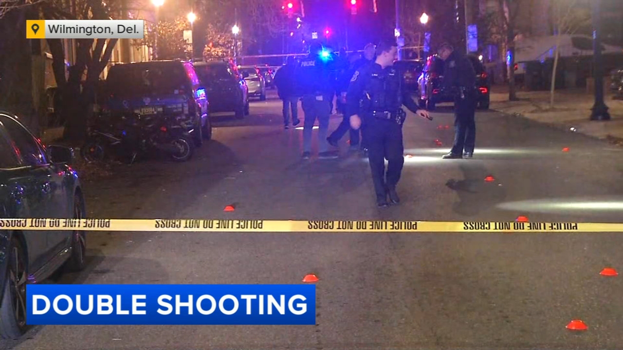 2 men in critical condition following double shooting in Wilmington