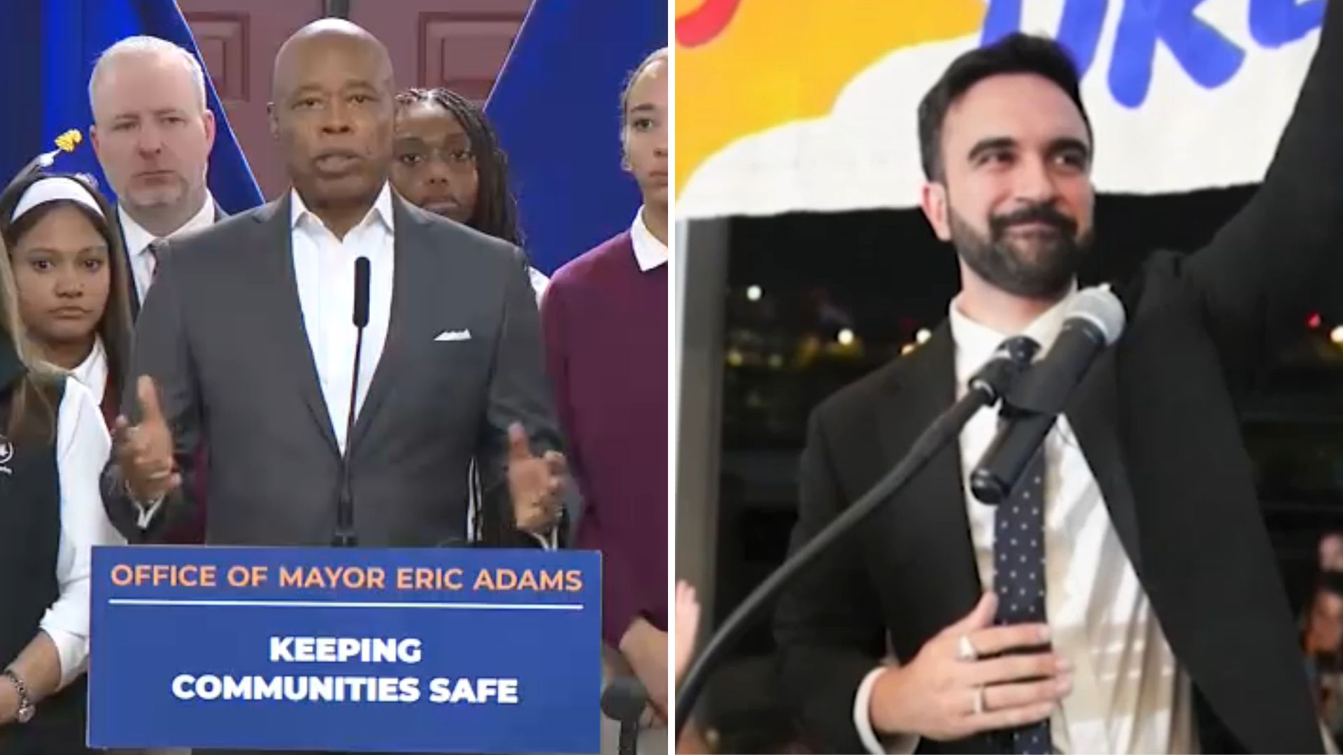 Zohran Mamdani and Eric Adams meet for first time since Election Day victory - ABC7 New York