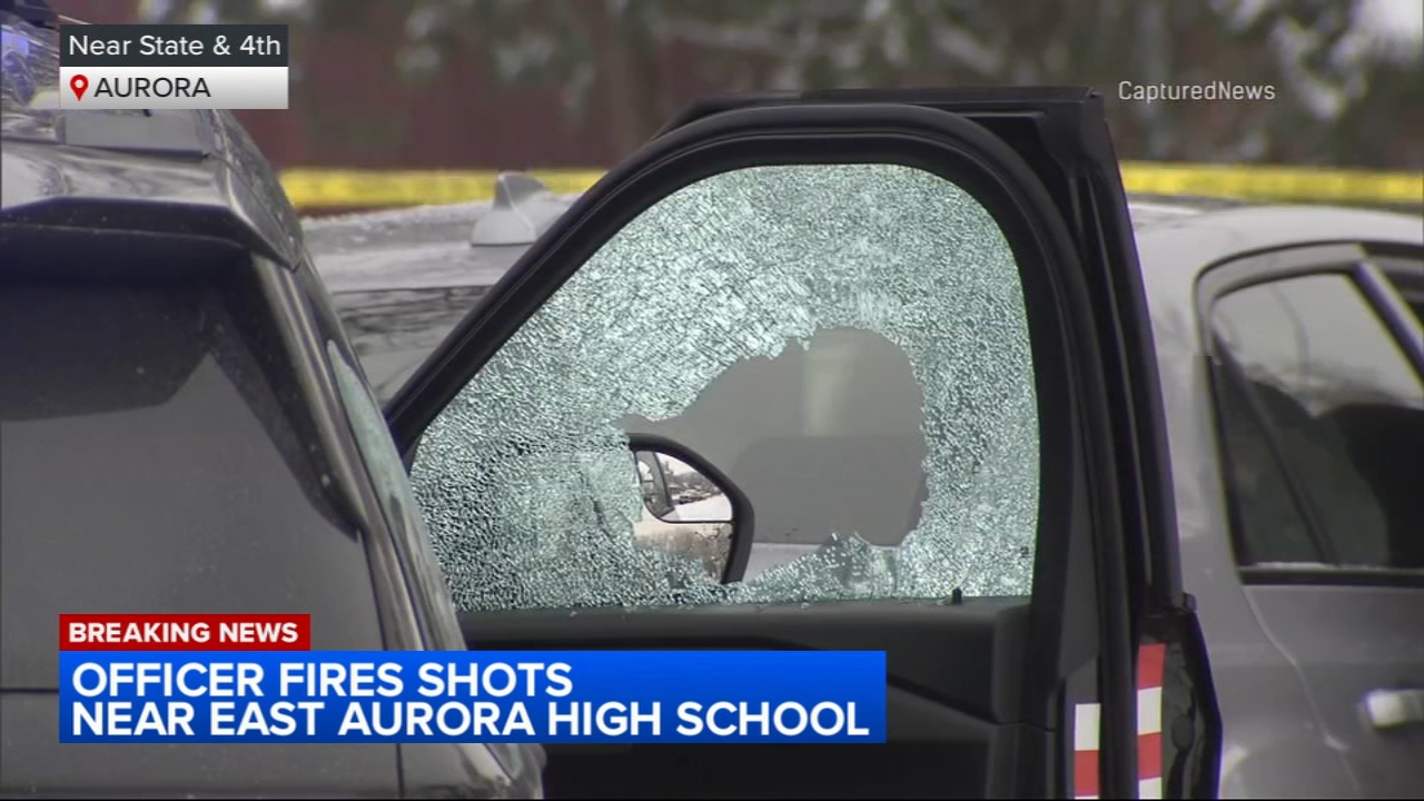 Cop fires shot near suburban school while responding to 911 call: PD