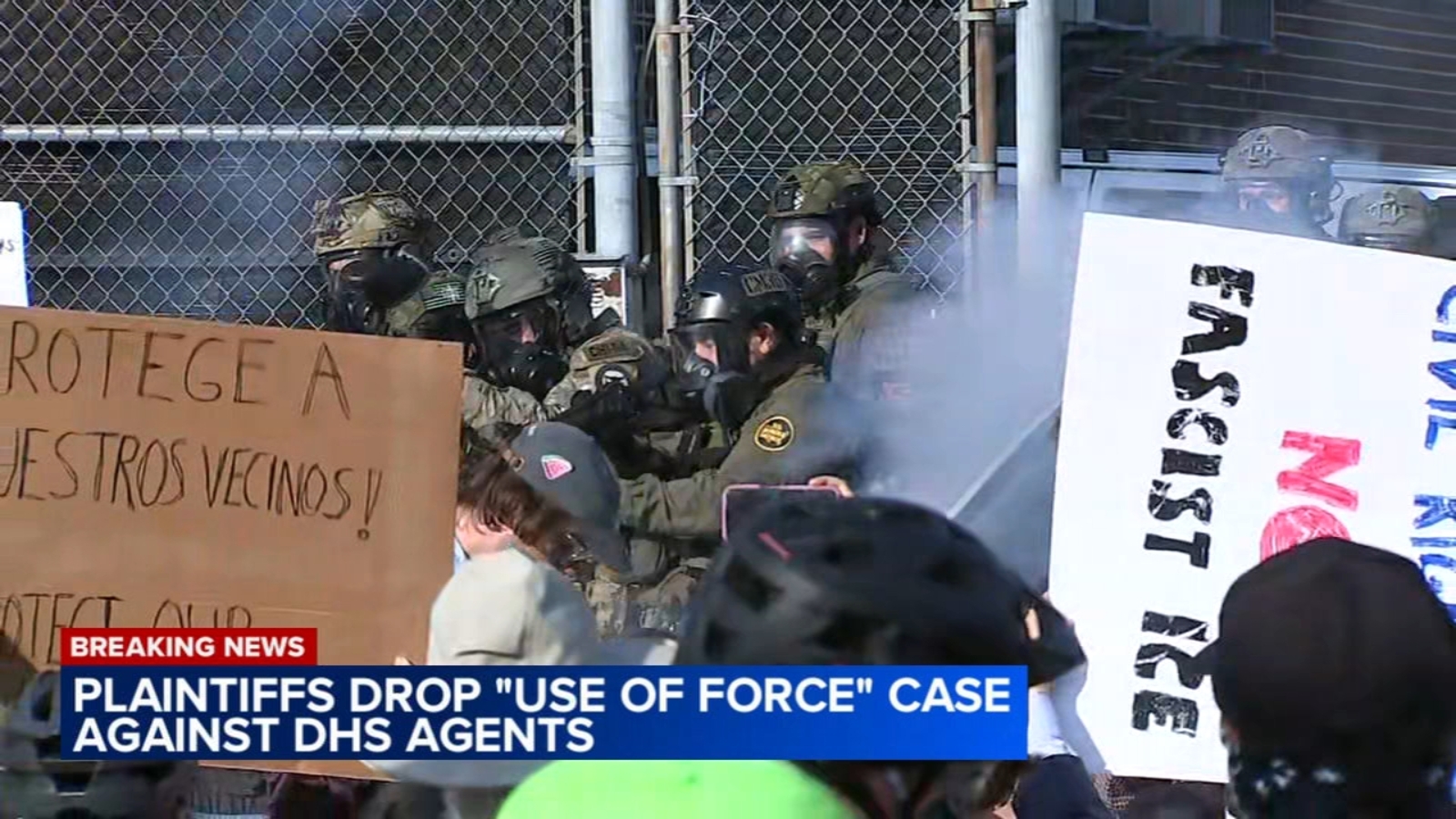 Lawsuit over excessive use of force against protesters, press by DHS ...