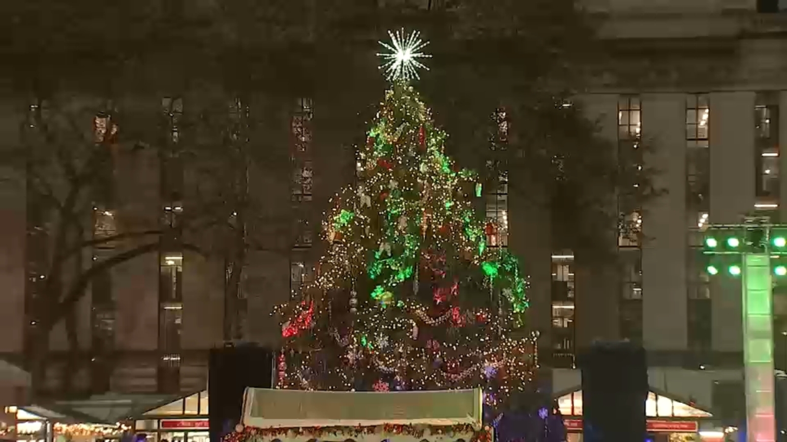 Bank of America Winter Village at Bryant Park hosts annual tree lighting to ring in holiday season