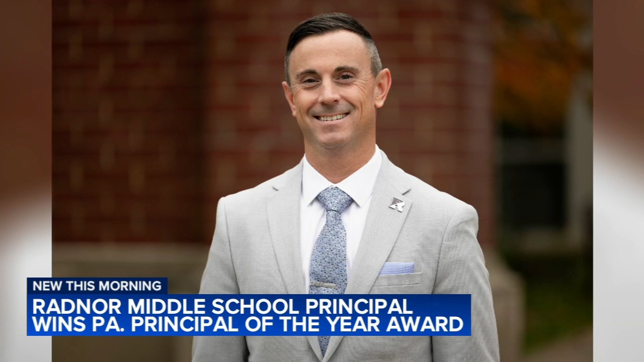 Radnor Middle School principal wins Pennsylvania Principal of the Year